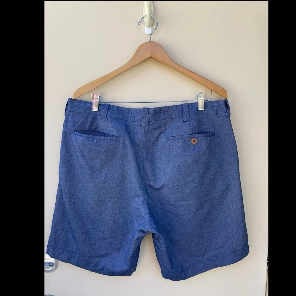 J.Crew Gramercy Blue Chino Casual Shorts - Size 36W